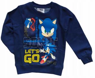 Bluza trening bumbac,maneca lunga Sonic Let s Go