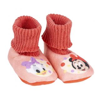 Botosi de casa pufosi cu elastic Minnie Mouse Disney