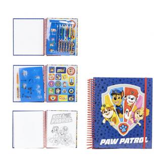 Caiet de activitati Paw Patrol cu pagini de colorat