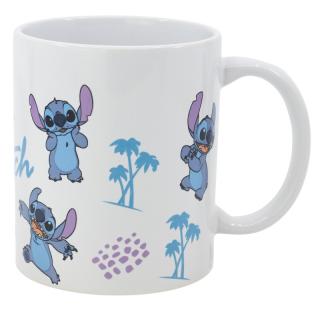Cana ceramica Lilo  Stitch Leaves 325 ml