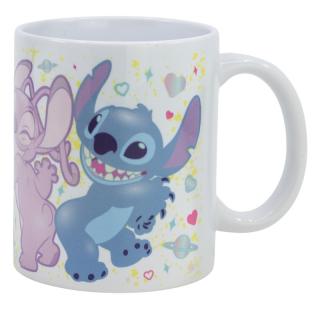 Cana ceramica Lilo  Stitch Shakeit 325 ml