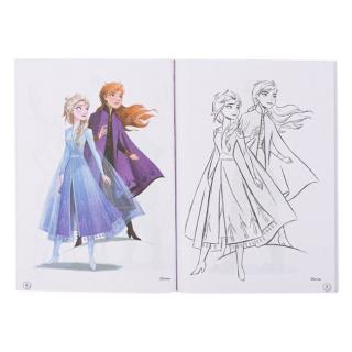 Carte de desenat A5 Frozen Disneys, 20 file