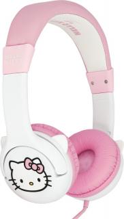 Casti pentru copii OTL Technologies Hello Kitty cu limitator de volum