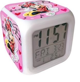 Ceas cu alarma forma cub Minnie Mouse 8 cm