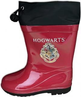 Cizme cauciuc cu siret Hogwarts Harry Potter