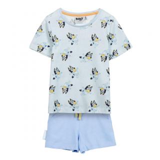 Compleu 2 piese din bumbac, maneca scurta Bluey