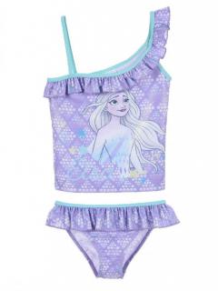 Costum de baie  cu volan 2 piese Frozen Elsa