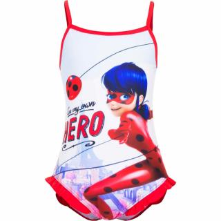 Costum de baie intreg cu volan Lady Bug