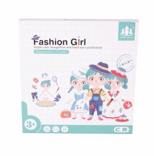 Cutie cu puzzle Girls Dress up, 73 piese