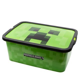 Cutie depozitare jucarii, Minecraft, 15x38,7x28,7 cm, 13 l