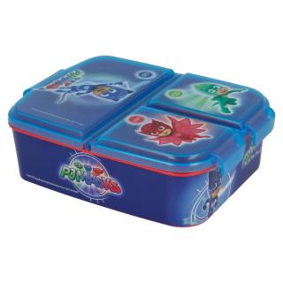 Cutie sandwich dreptunghiulara multicompartimentata PJ Masks,19,5x16,5x6,7 cm