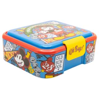 Cutie sandwich multicompartimente Mickey True Champions, 18x16x6.2 cm