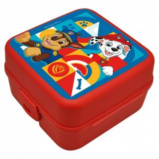 Cutie sandwich multicompartimente Paw Patrol, 14x14x8 cm