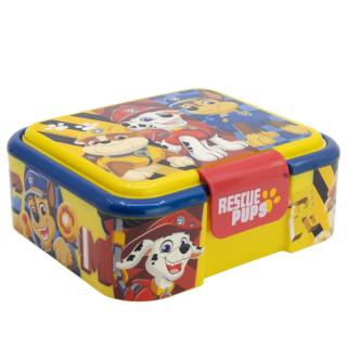 Cutie sandwich multicompartimente Paw Patrol Rescue Pups, 18x16x6.2 cm