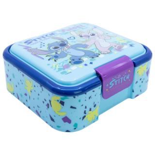 Cutie sandwich multicompartimente Suprem Lilo  Stitch, 18x16x6.2 cm