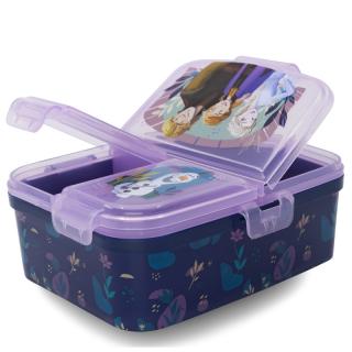 Cutie sandwich multicompartimente XL, Frozen II Trust the Journey, 19,5x6,7x16,5 cm