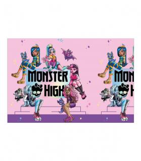 Fata de masa Petrecere Monster High, plastic 120x180 cm