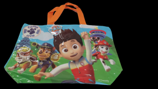 Geanta plaja Paw Patrol baieti 34x50 cm