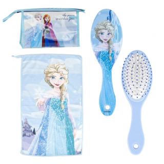Geanta voiaj cu accesorii pentru copii Frozen Disney