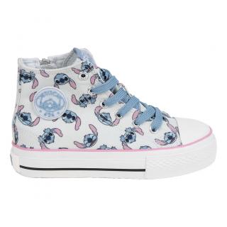 Ghete inalte sport din panza, Lilo  Stitch