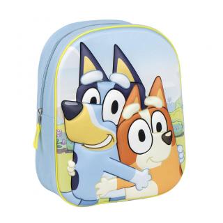 Ghiozdan gradinita 3D Bluey, 31x25x10 cm