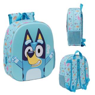 Ghiozdan gradinita 3D Bluey Best Friends Fun, 33 cm