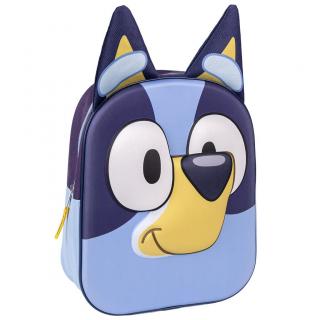 Ghiozdan gradinita 3D Happy Bluey, 31x25x10 cm