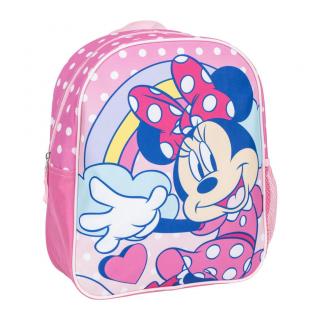 Ghiozdan gradinita 3D , Minnie Mouse Hearts, 31x25x10 cm