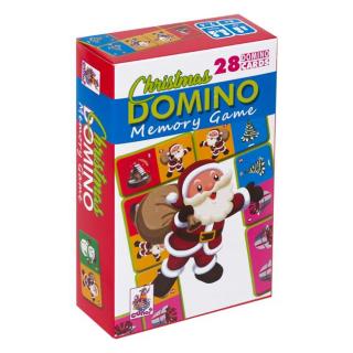 Joc Domino cu Mos Craciun 28 de piese