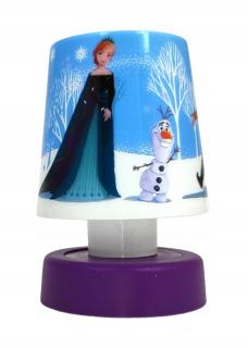 Lampa de veghe Frozen, Mov