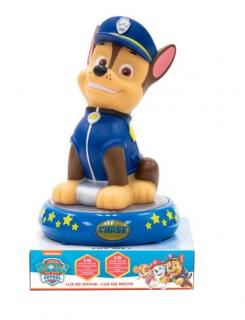 Lampa de veghe Paw Patrol Chase 3D, 25 cm