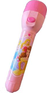 Lanterna Printesele Disney - LED 15.5x4.5 cm