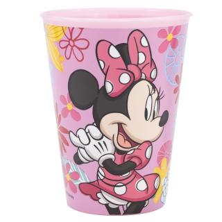 Pahar plastic Minnie Mouse, Spring Look, 260 ml