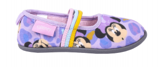 Pantofi de interior Minnie Mouse, cu banda elastica