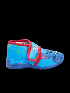 Pantofi interior cu inchidere tip arici Lilo and Stitch