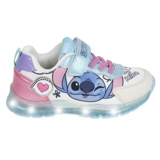 Pantofi sport cu lumini , talpa usoara TPR Lilo  Stitch