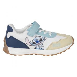 Pantofi sport, inchidere cu siret si arici, talpa TPR, Lilo si Stitch