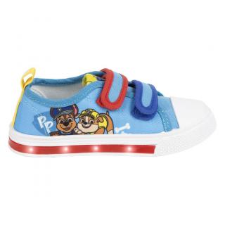 Pantofi sport panza cu lumini, inchidere cu arici Paw Team