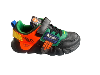 Pantofi sport pentru copii, material piele ecologica, multicolor, Fashion