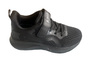 Pantofi sport pentru copii, material textil, all black