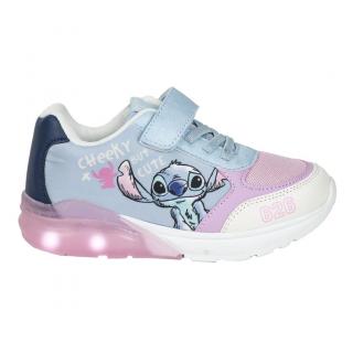 Pantofi sport, talpa cu usoara cu lumini Lilo  Stitch