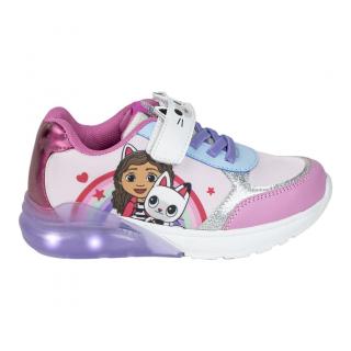 Pantofi sport talpa EVA cu lumini Gabby s Dollhouse si Pandy Paws