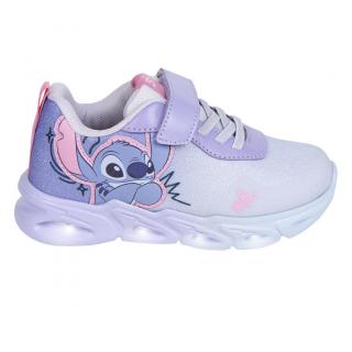 Pantofi sport, talpa usoara EVA, cu lumini Lilo  Stitch