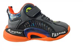 Pantofi sport Walker portocaliu gri