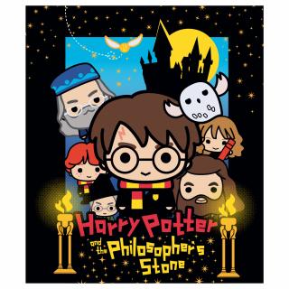 Patura cocolino Harry Potter Chibi, 120x150 cm