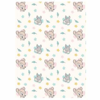 Patura colar fleece Bambi, 110x150 cm