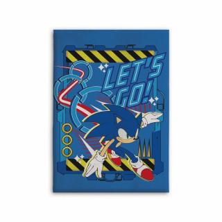 Patura coral fleece, Sonic the Hedgehog Let s Go, 110x150 cm