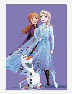 Patura fleece Disney Frozen Purple, 100x140 cm