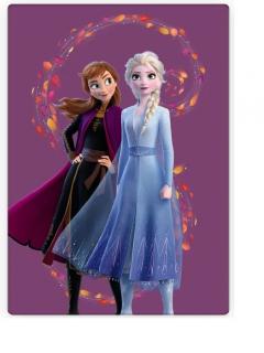 Patura fleece Disney Frozen Wind, 100x140 cm