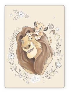 Patura fleece Disney The Lion King Simbai, 100x140 cm